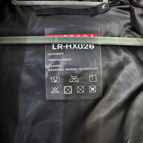 Prada Black Glossy Down Jacket - Picture 7 of 13